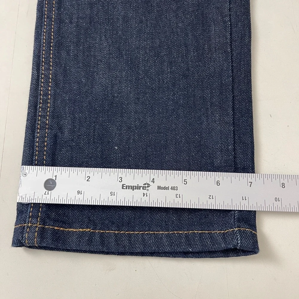 Levis 514 Jeans Mens 28x30 Blue Straight Dark Wash Denim Grunge Minimalist Rock